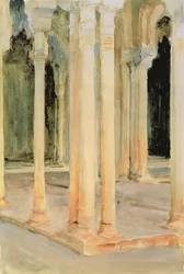 Corte dos Leões, c.1912 (wc no papel)